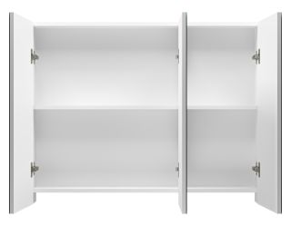 Зеркальный шкаф Misty Балтика 105см белый